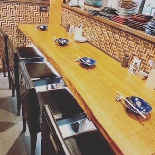 カウンター席